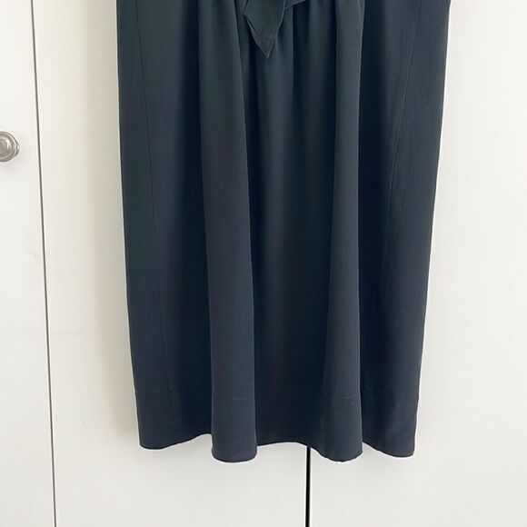 Madewell 100% Silk Lookout Open Back Bow Dress - Picture 7 of 9